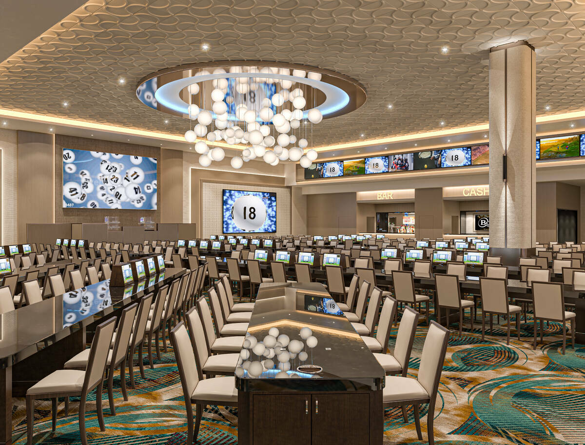 El casino-resort Suncoast trasladará y renovará su sala de bingo al primer piso, cerca de la ...