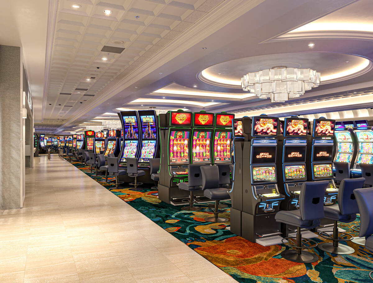 El piso del casino Suncoast también experimentará una transformación, que incluirá caminos ...