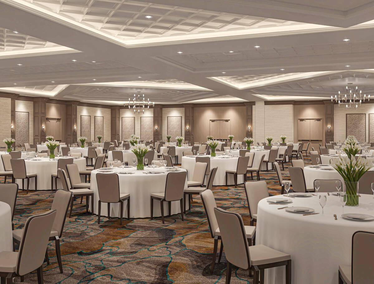 El casino-resort Suncoast remodelará y ampliará el espacio para reuniones del segundo piso, d ...