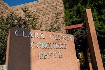Oficina forense del Condado Clark (Las Vegas Review-Journal/Archivo)