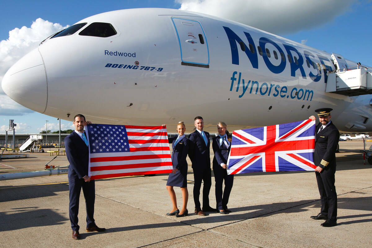 Norse Atlantic Airways iniciará pronto sus vuelos a Las Vegas. (Norse Atlantic Airways)