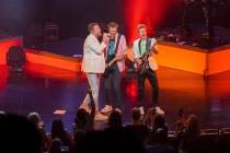 Duran Duran en su debut en el Encore Theater del Wynn Las Vegas, el jueves 1° de septiembre de ...