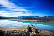 Un estanque de extracción de litio cerca de Silver Peak, Nevada, el 21 de noviembre de 2015. A ...