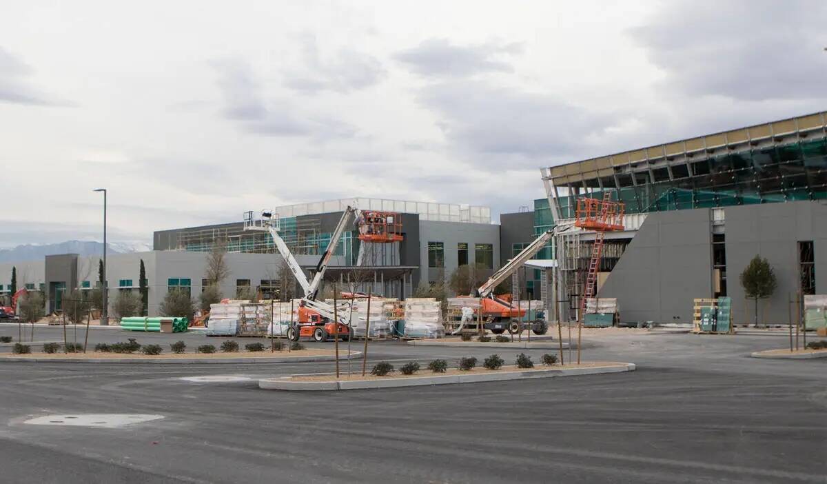 El Campus Corporativo de UFC está en construcción en Torrey Pines Drive y Rafael Rivera Way e ...