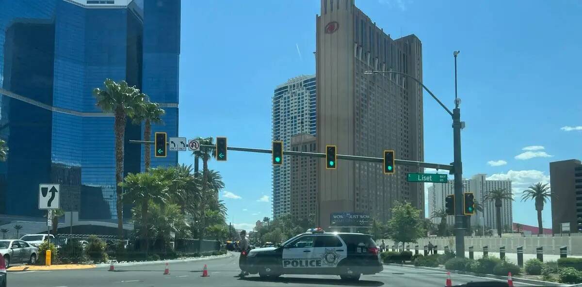 El Departamento de Policía Metropolitana de Las Vegas se vio involucrado en dos persecuciones ...