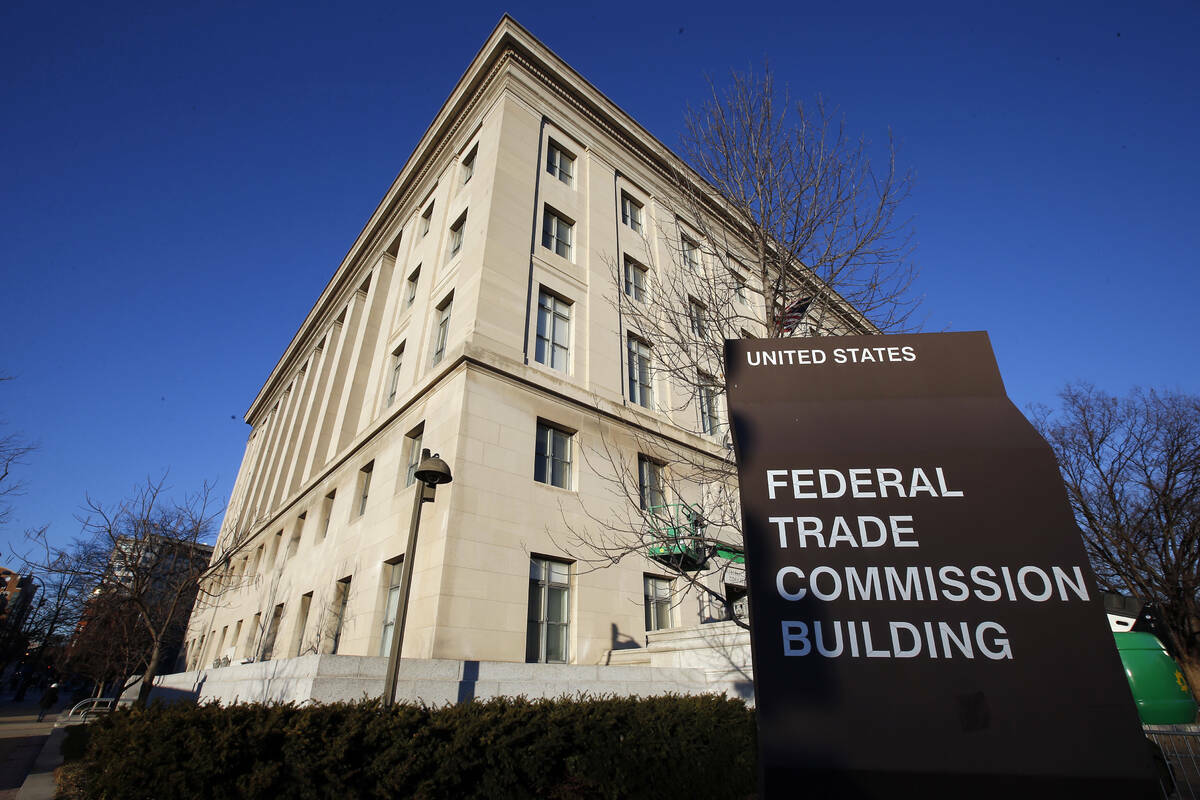 Vista del edificio de la Comisión Federal de Comercio (FTC) el 28 de enero de 2015, en Washing ...