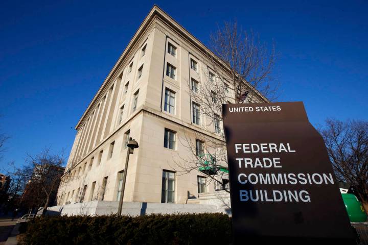 Vista del edificio de la Comisión Federal de Comercio (FTC) el 28 de enero de 2015, en Washing ...