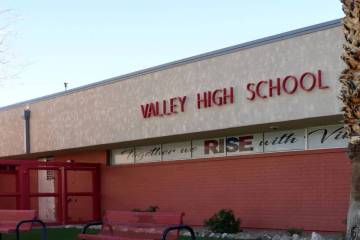 Valley High School en Las Vegas (K.M. Cannon/Las Vegas Review-Journal)