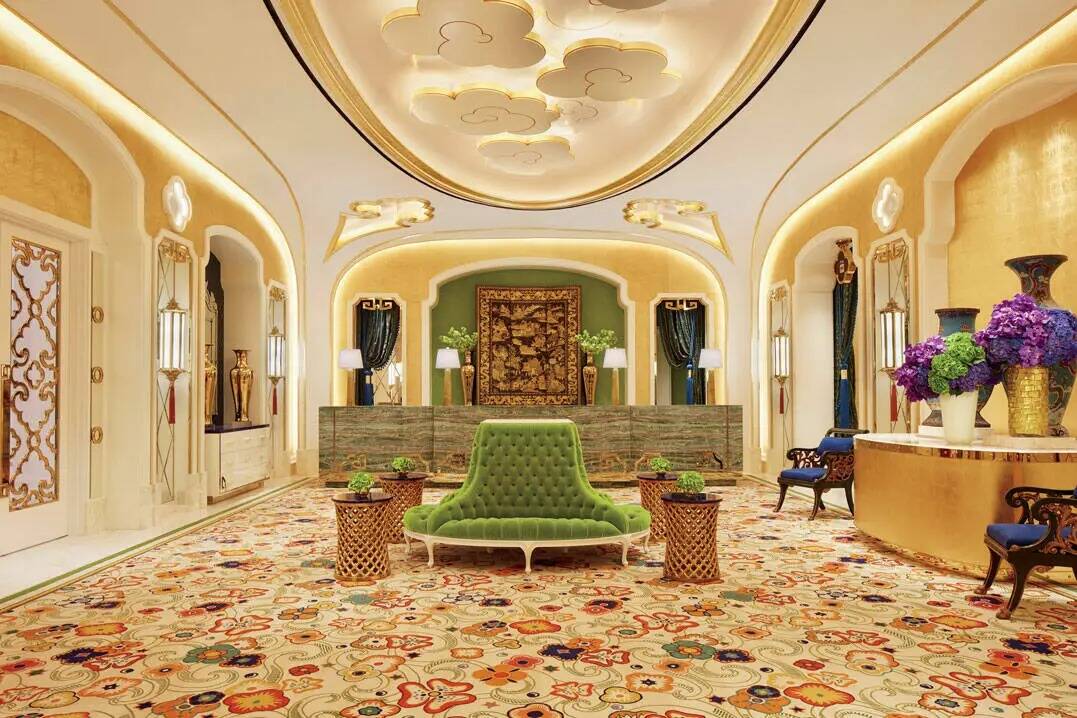Sala de recepciones del Wynn Palace en Cotai, Macao. (Fotografía de Roger Davies)