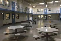 En la foto, una zona de recreo para las reclusas del Florence McClure Women's Correctional Cent ...