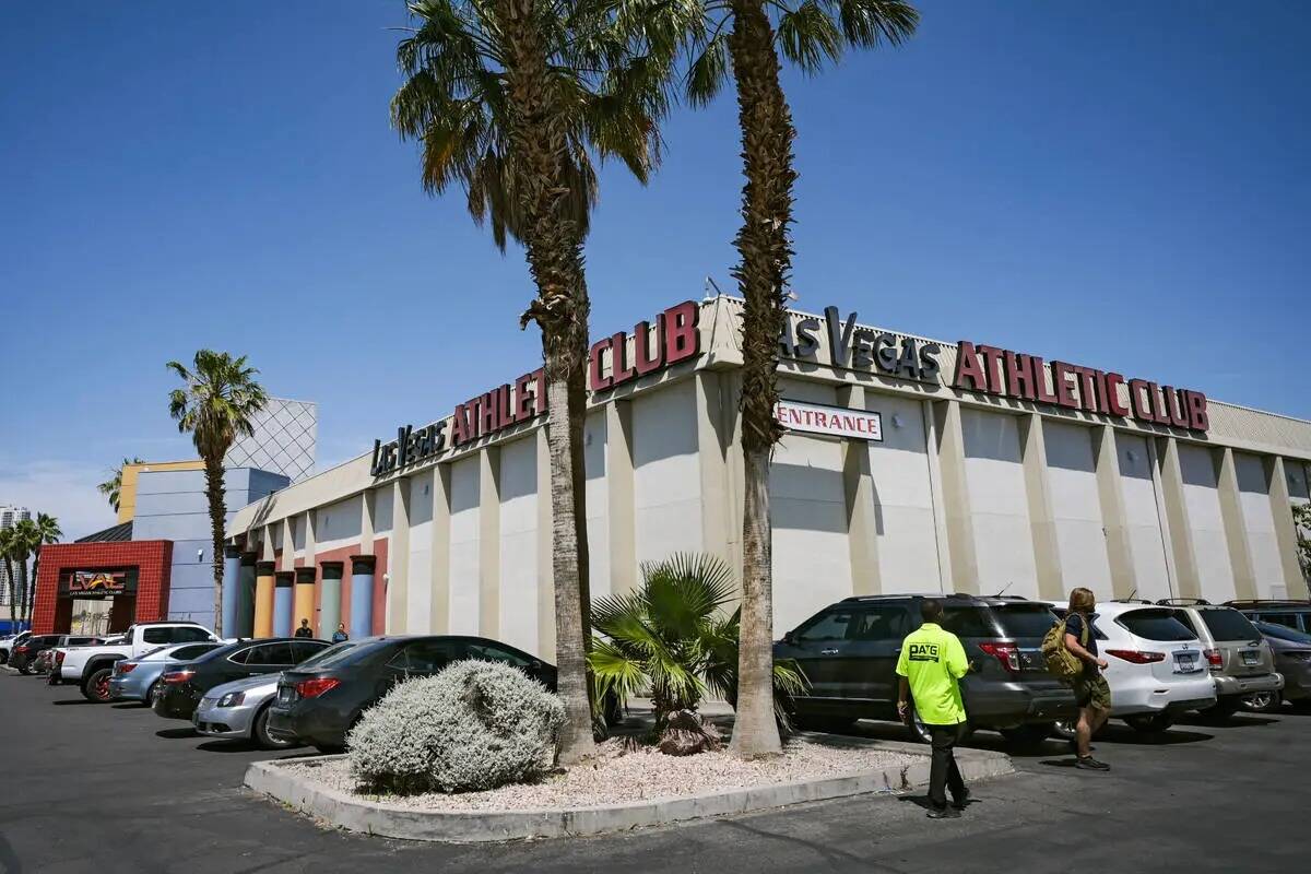 El Las Vegas Athletic Club en 2655 S. Maryland Parkway se ve el lunes, 20 de mayo de 2024, en L ...