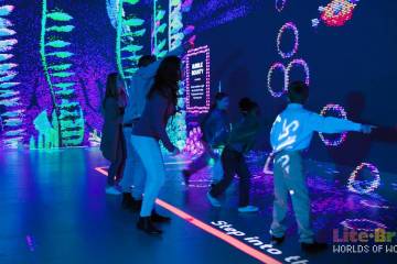 Lite-Brite: Worlds of Wonder, an immersive experience inspired by the Hasbro toy, opens at Illu ...