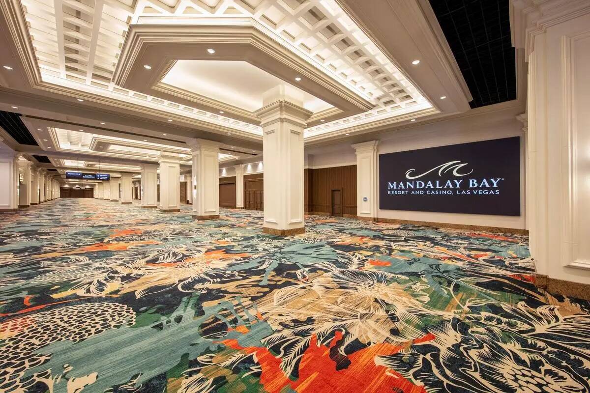 Un vistazo al renovado centro de convenciones del Mandalay Bay. (MGM Resorts International)