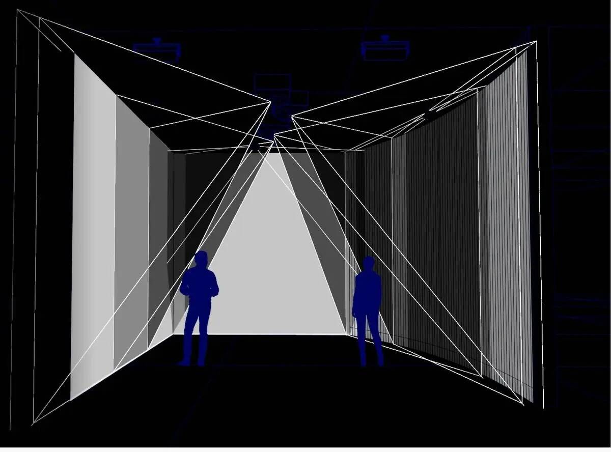 Un render de Dreambox 360, la atracción de proyección que abrirá sus puertas este verano en ...
