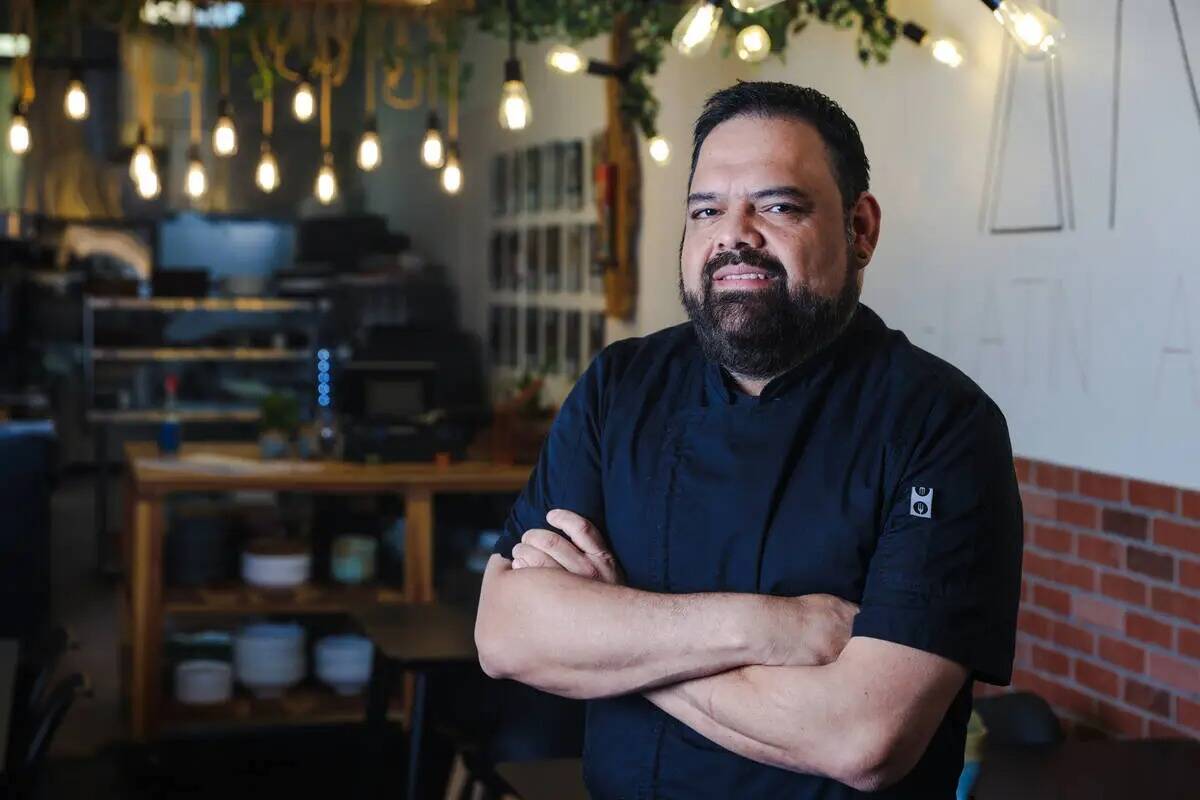 El chef y dueño Steve Kestler posa para un retrato en su restaurante, Aroma Latin American Coc ...