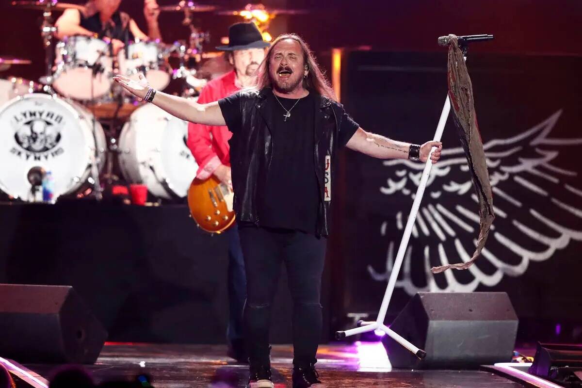 Lynyrd Skynyrd se presenta en el iHeartRadio Music Festival 2018 Día 2 celebrado en el T-Mobil ...