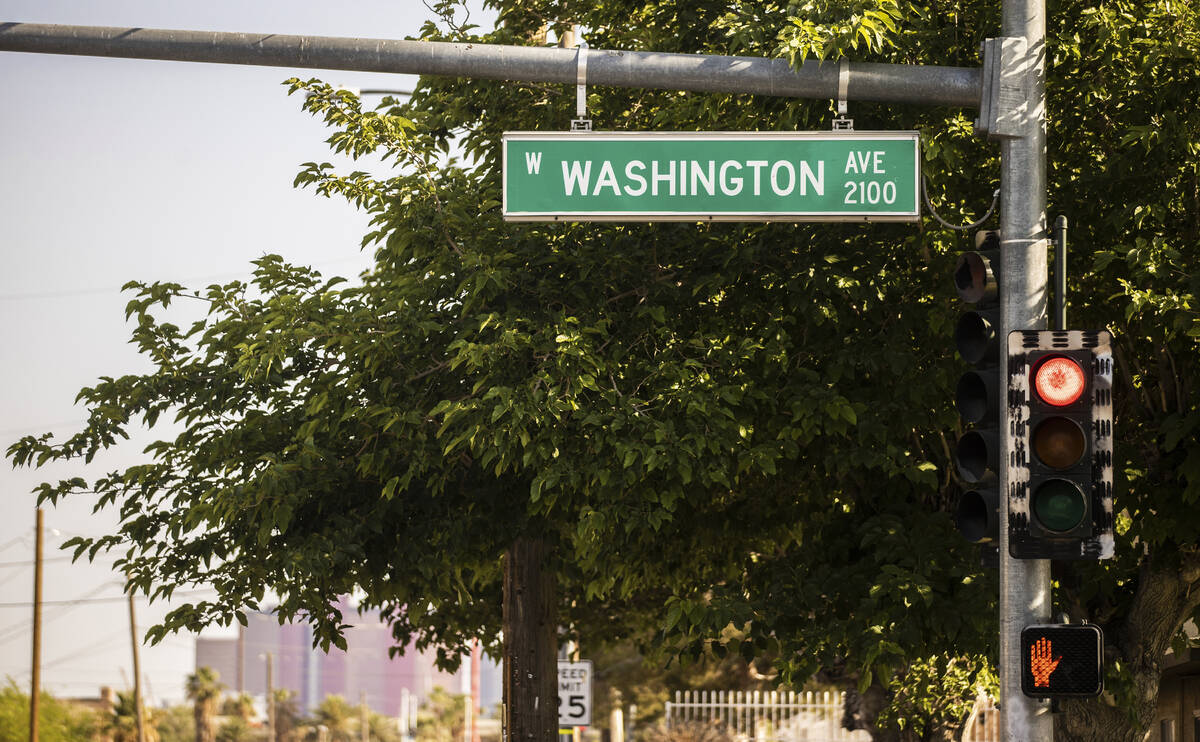 Foto de archivo de West Washington Avenue y North Tonopah Drive el viernes 14 de mayo del 2021 ...