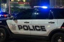 Servicios policiales de la UNLV (Ellen Schmidt/Las Vegas Review-Journal)