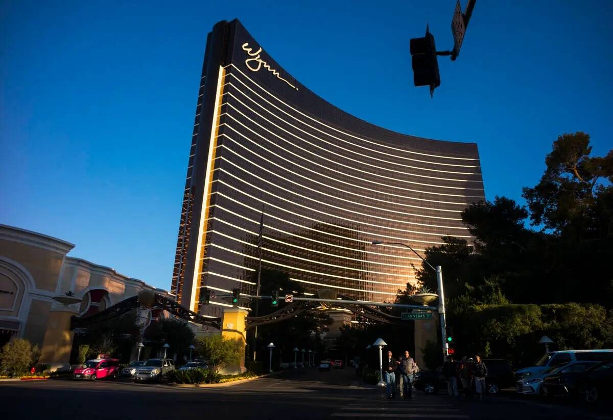 Exterior del Wynn Las Vegas el viernes 26 de enero de 2018. Chase Stevens Las Vegas Review-Journal