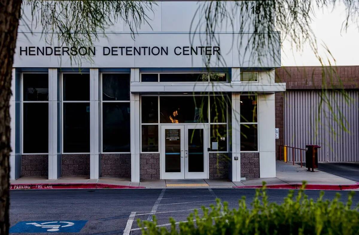 Centro de detención de Henderson (Rachel Aston/Las Vegas Review-Journal)