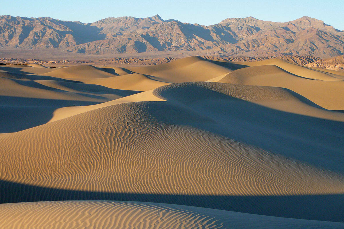 Dunas de Mesquite Flat en el Death Valley National Park (Servicio de Parques Nacionales)