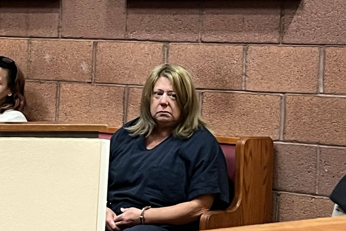 Christina Sorensen comparece ante el Tribunal de Justicia de North Las Vegas, el miércoles 7 d ...