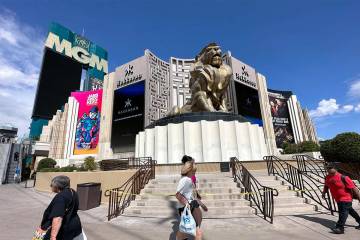 ARCHIVO - El MGM Grand en Las Vegas el martes 12 de septiembre de 2023. (K.M. Cannon/Las Vegas ...