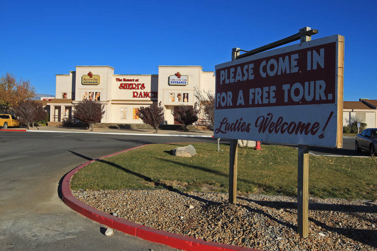 El burdel Sheri's Ranch en Pahrump visto el miércoles 26 de noviembre de 2014. (Sam Morris/Las ...