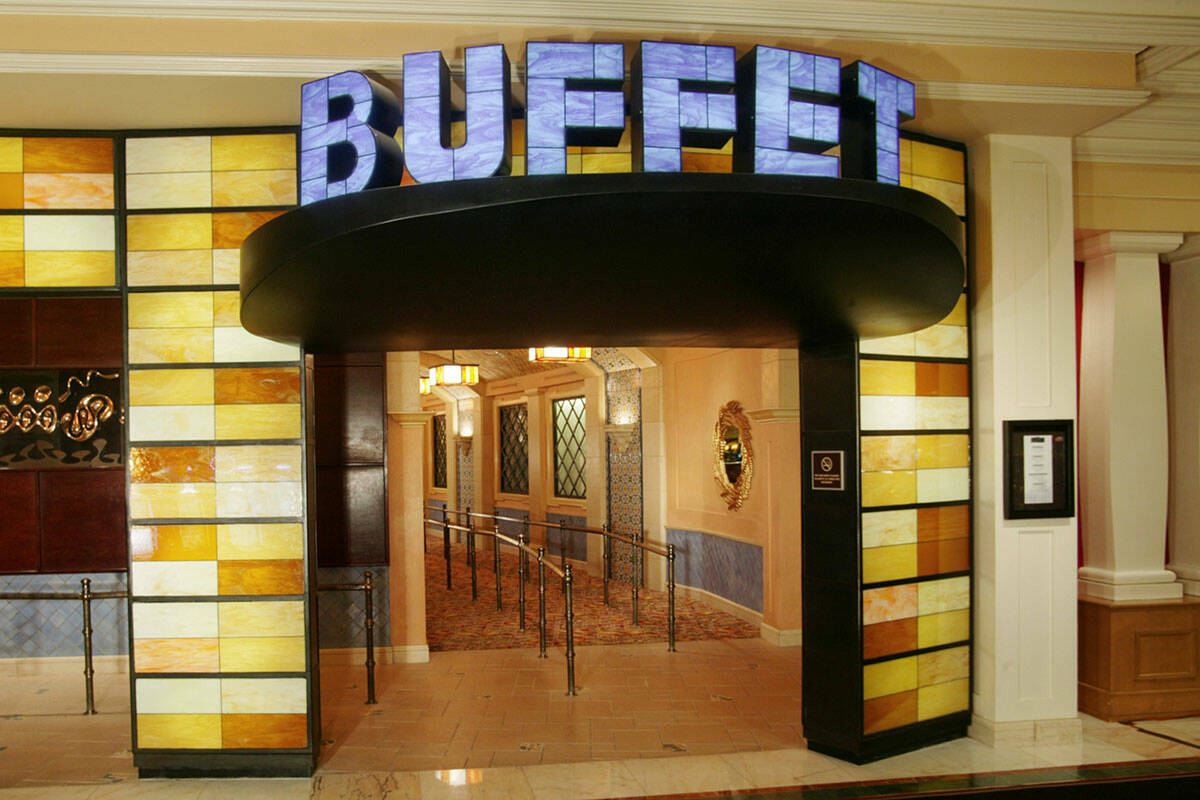 La entrada al Buffet at Bellagio, en el Strip de Las Vegas. (MGM Resorts International)