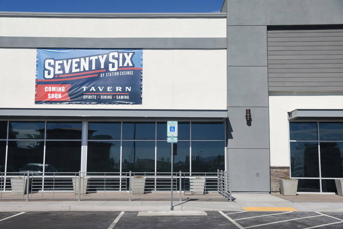 Seventy Six Tavern en North Las Vegas, el miércoles 21 de agosto de 2024. (Rachel Aston/Las Ve ...