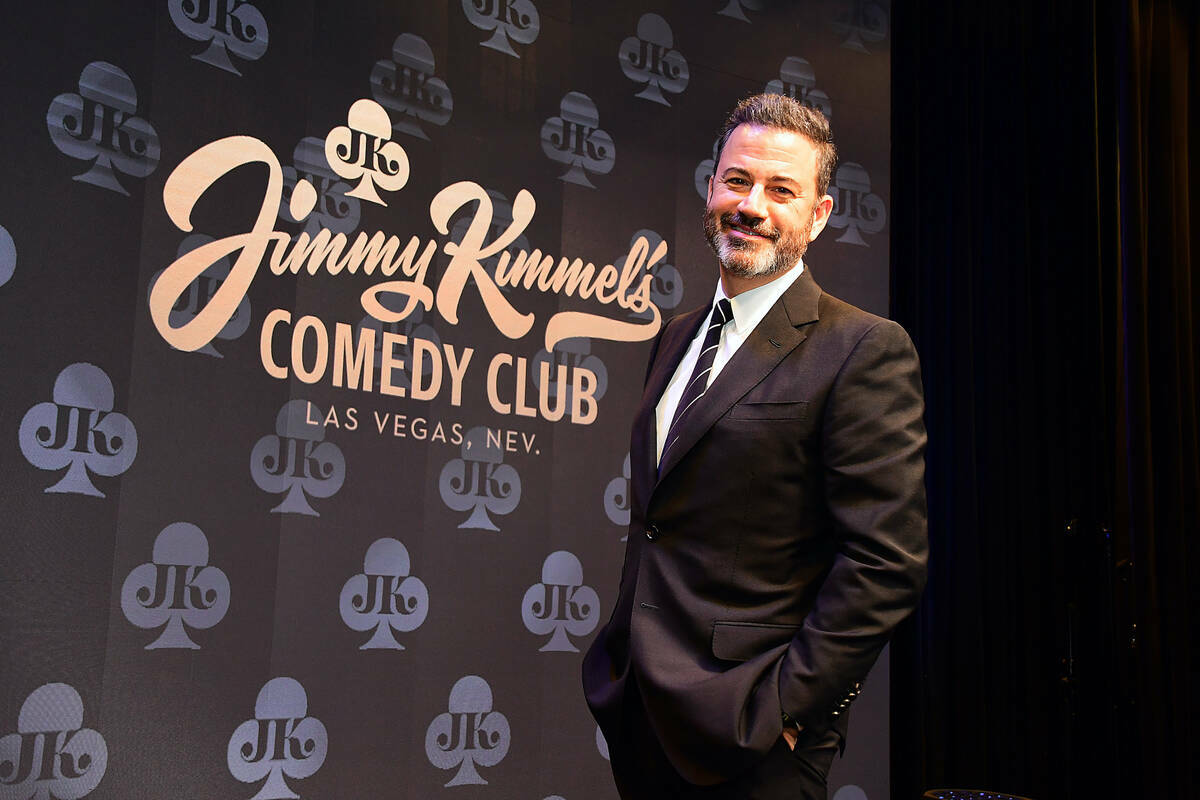 Jimmy Kimmel aparece en el Jimmy Kimmel Comedy Club en Linq Promenade, el viernes 27 de mayo de ...