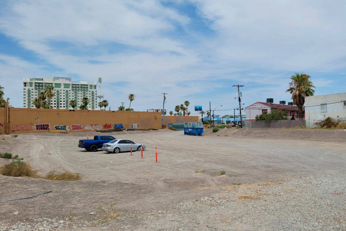 El terreno actual en 1200 Las Vegas Blvd. South. (Documentos de la Ciudad de Las Vegas)