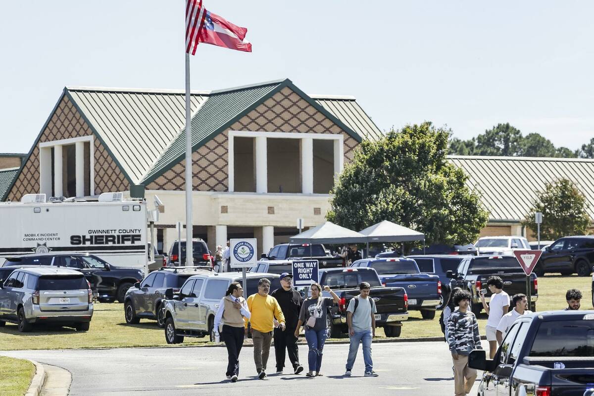 La escuela Apalachee en Winder Gerogia fue atacada en un tiroteo que dejó a 4 personas muertas ...