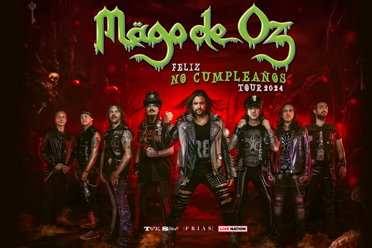 Fotos promocional de Mägo de Oz para su gira en Estados Unidos (Cortesía Live Nation)