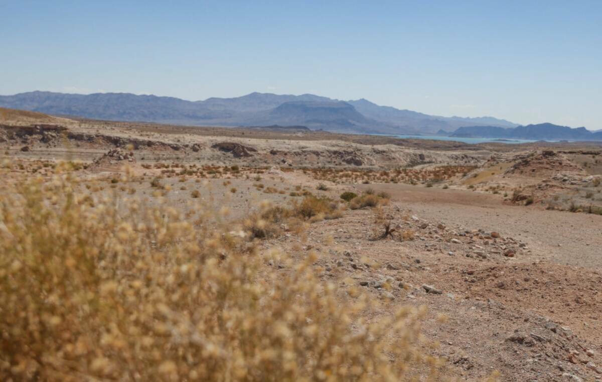 Government Wash en el Lake Mead National Recreation Area, en Boulder City, el martes 3 de septi ...