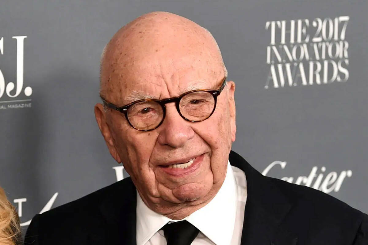 ARCHIVO - Rupert Murdoch asiste a la entrega de los WSJ. Magazine 2017 Innovator Awards en el M ...