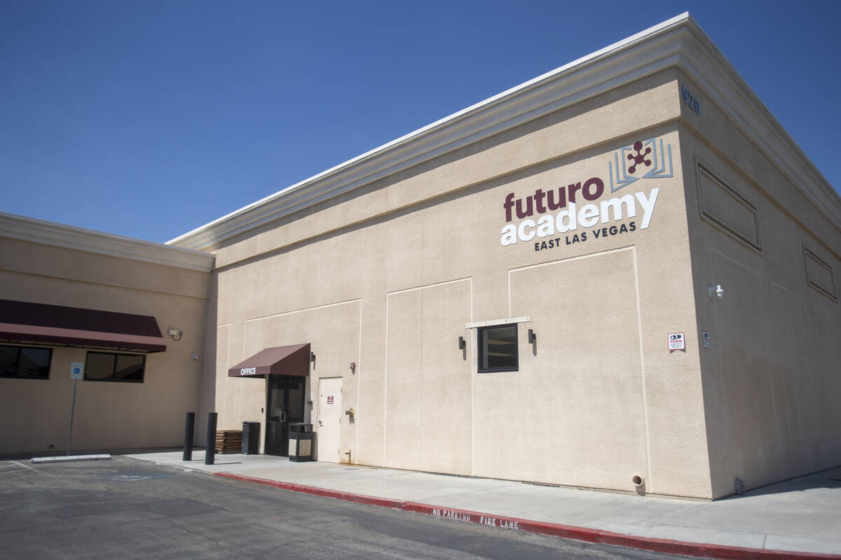 Futuro Academy, martes 3 de septiembre de 2024, en Las Vegas. (Daniel Jacobi II/Las Vegas Revie ...