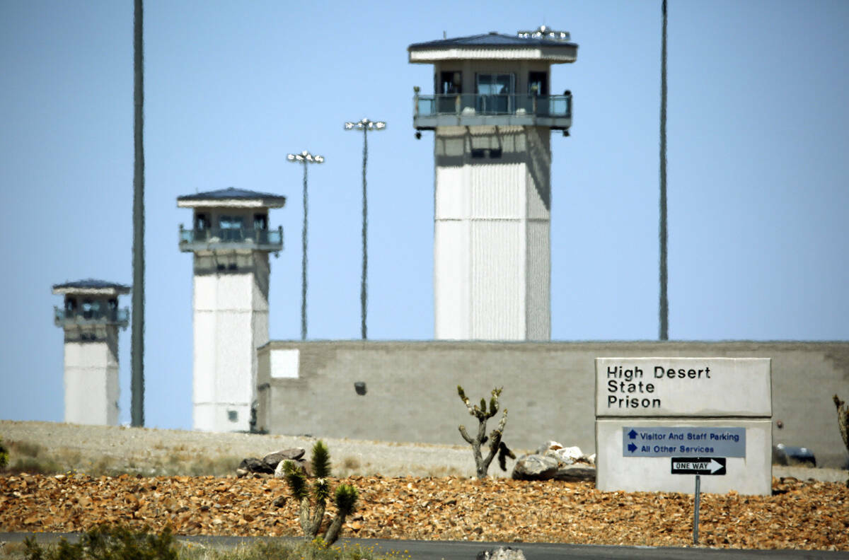 Prisión Estatal de High Desert en Indian Springs. (Foto AP/John Locher, Archivo)