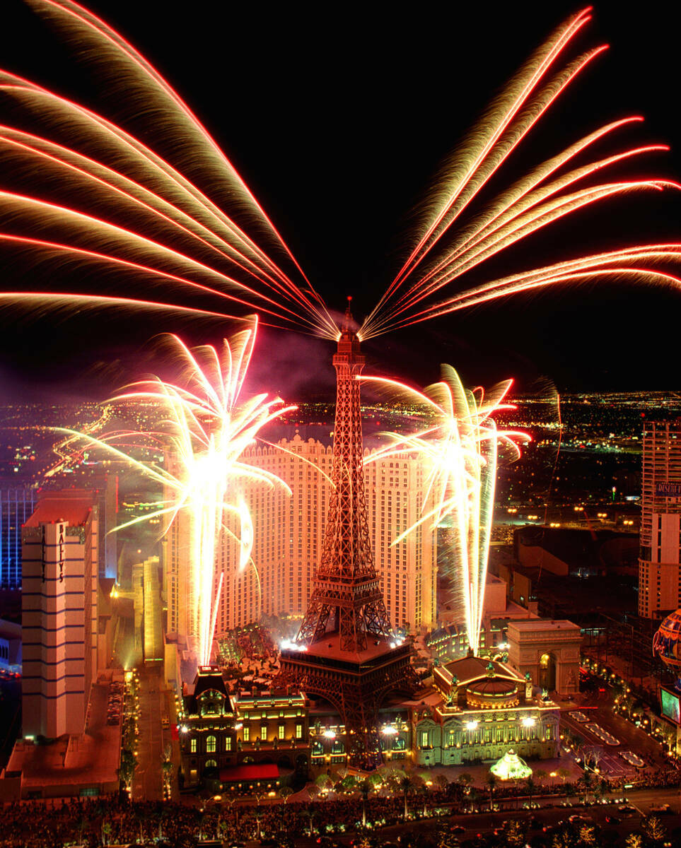 El Paris Las Vegas el 1 de septiembre de 1999. (Darrin Bush/Las Vegas News Bureau)