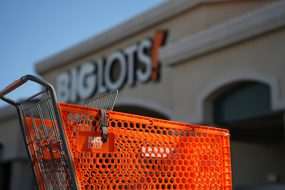 Siete tiendas en el valle de Las Vegas de Big Lots cerrarán sus puertas tras el anuncia de ban ...