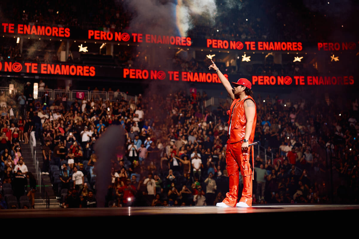 Fuerza Regida se presentó como parte de su gira 'Pero no te enamores Tour 2024' dentro del T-M ...