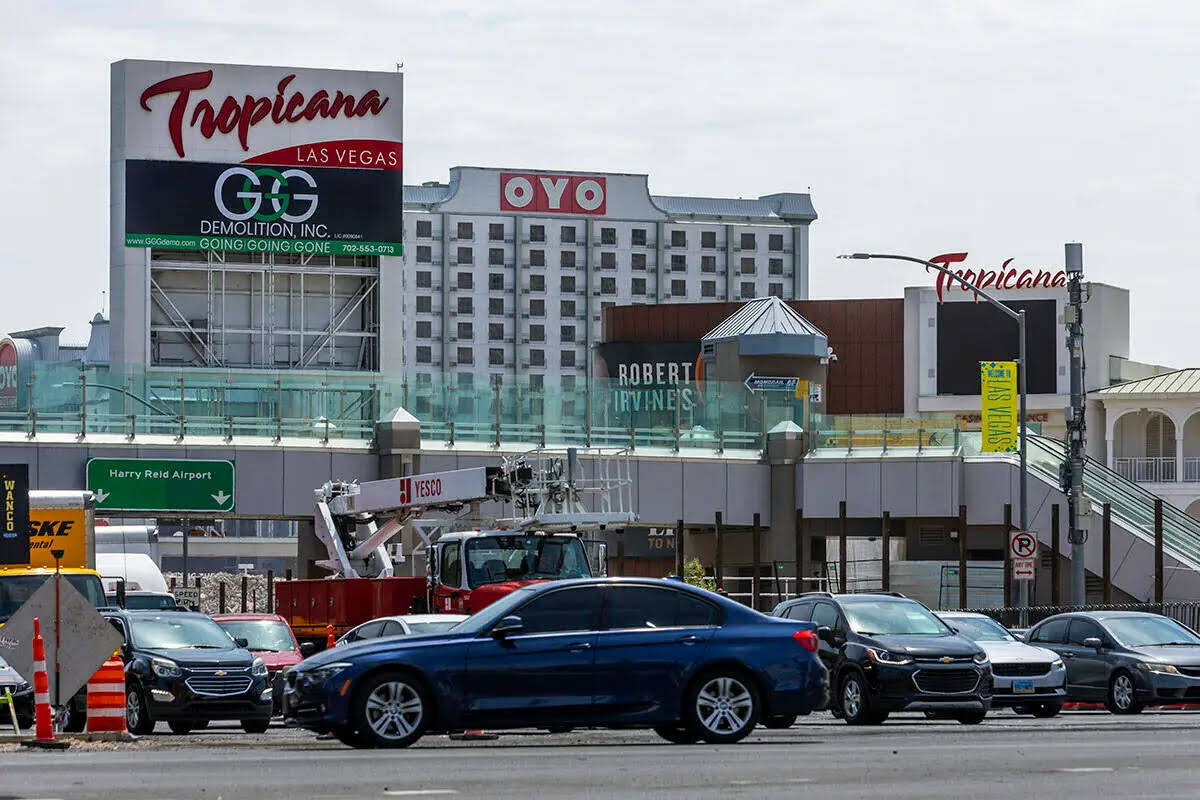 ‘Drop the Trop’ podría ser la última implosión de un casino en LV por algún tiempo