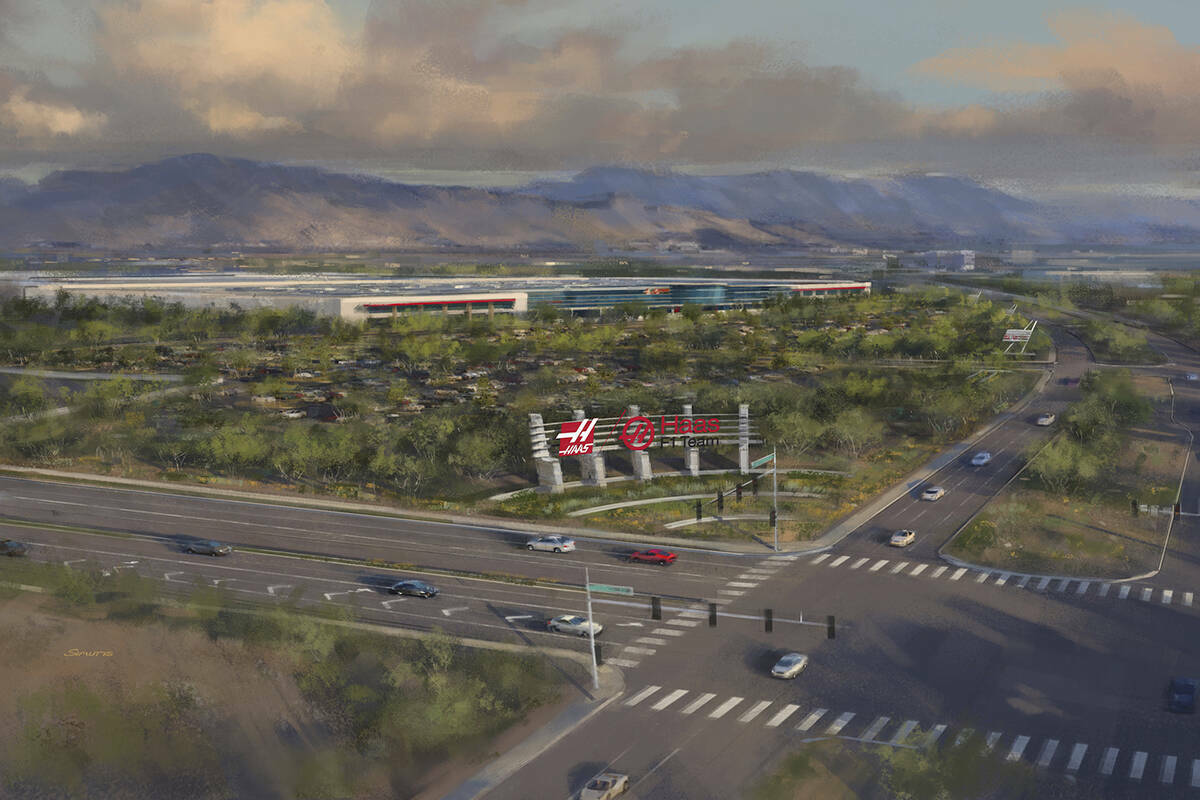 Representación de la planta de Haas Automation en Henderson. (Triliad Development)