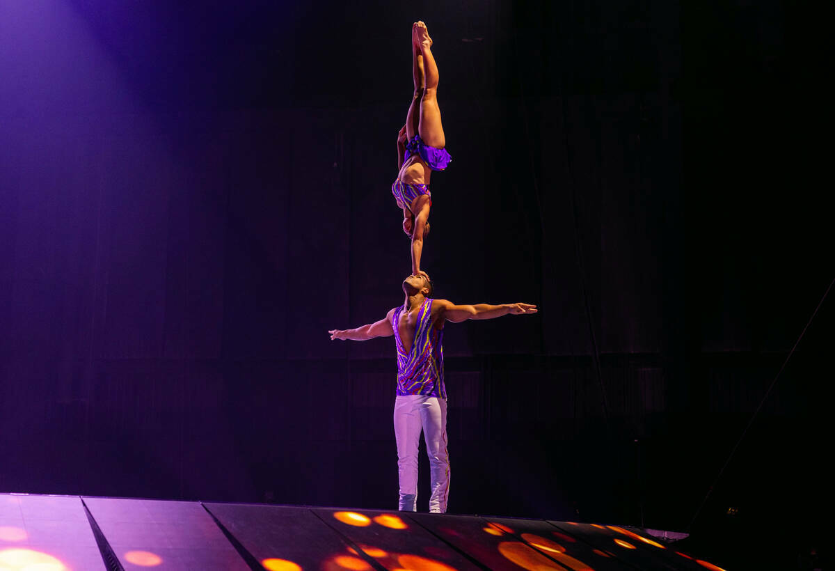 Una escena de Ringling Bros. and Barnum & Bailey The Greatest Show On Earth, que se presenta de ...