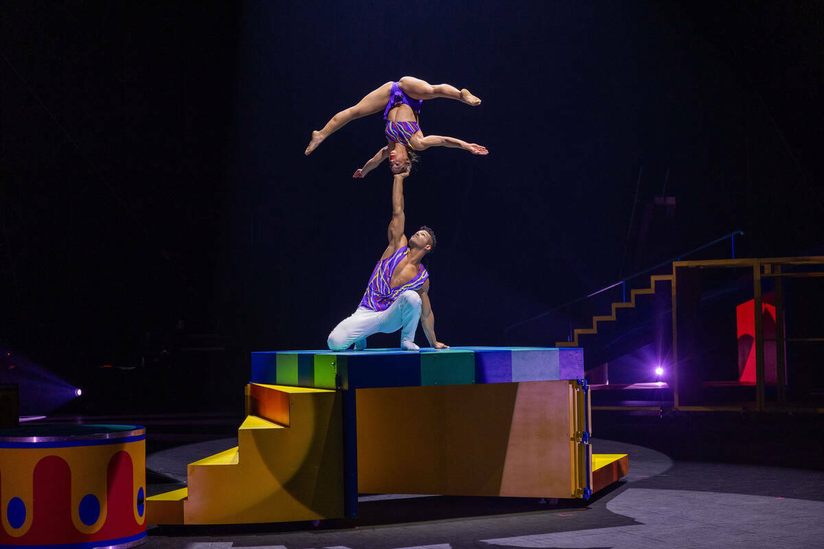 Una escena de Ringling Bros. and Barnum & Bailey The Greatest Show On Earth, que se presenta de ...