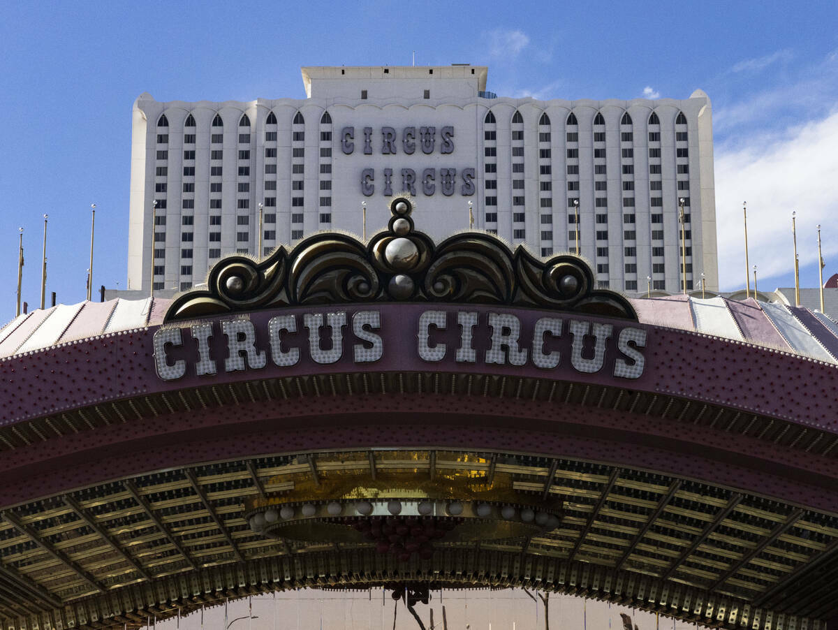 Circus Circus visto el jueves 20 de octubre de 2022, en Las Vegas. (Bizuayehu Tesfaye, Las Vega ...