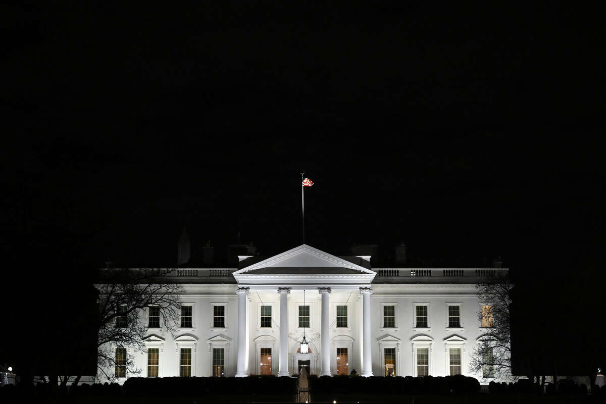 ARCHIVO - En esta foto de archivo del 23 de enero de 2019, una vista de la Casa Blanca en Washi ...