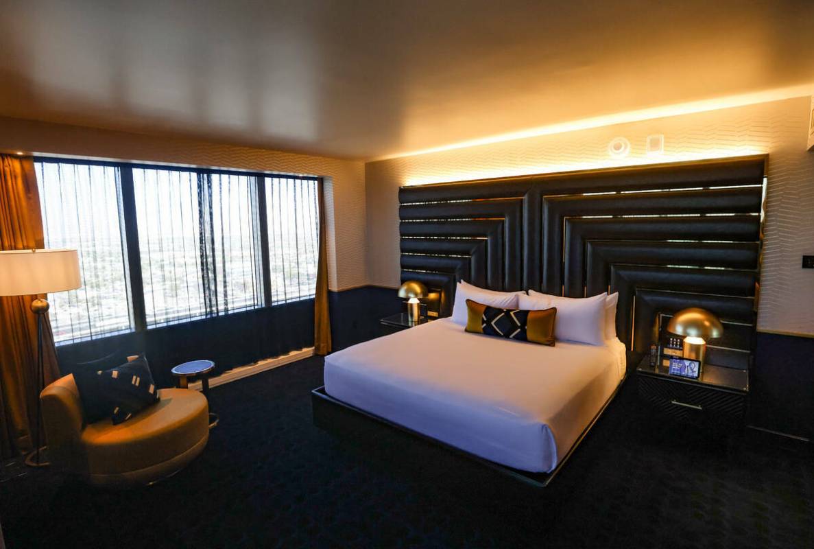 La suite sunset en Circa, en Las Vegas, el lunes 28 de octubre de 2024. El hotel-casino del cen ...