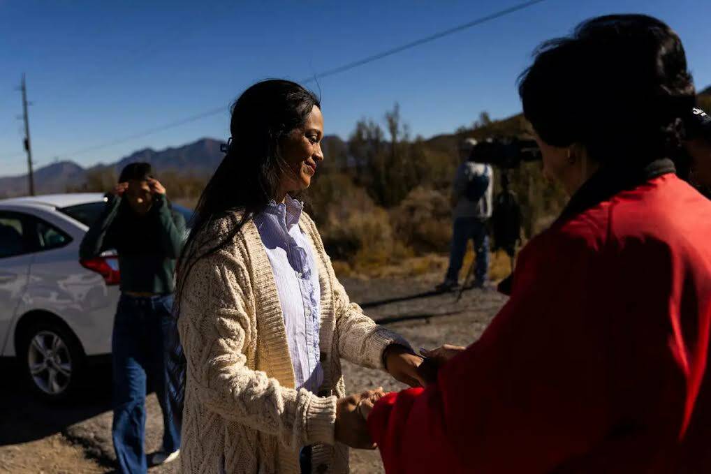 María Fernández, quien perdió a su hija, Tonya Fernández, de 14 años, en un accidente caus ...