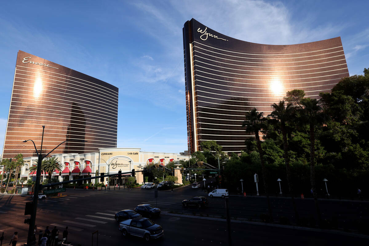 Wynn Las Vegas en el Strip de Las Vegas, el lunes 31 de octubre de 2022. (K.M. Cannon/Las Vegas ...